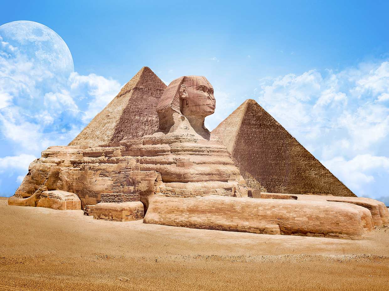 Tour giornaliero economico al Cairo da Hurgada in aereo