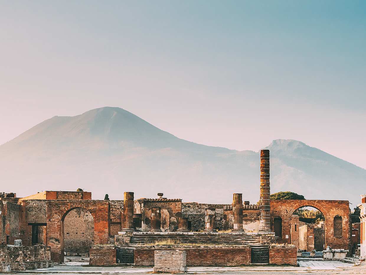Pompeya, Herculano y Vesubio: tour para grupos pequeños en Italia, Nápoles.
