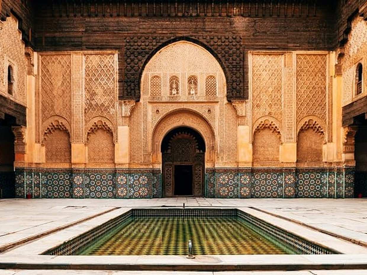 Marrakech: Ben Youssef & Secret Garden & Souks Guided Tour