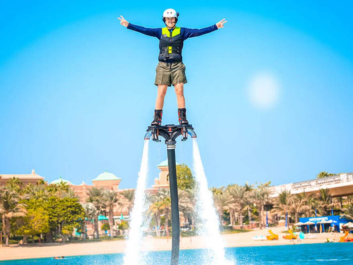 Flyboarden in Dubai - 30 Minuten in de Verenigde Arabische Emiraten, photo 4