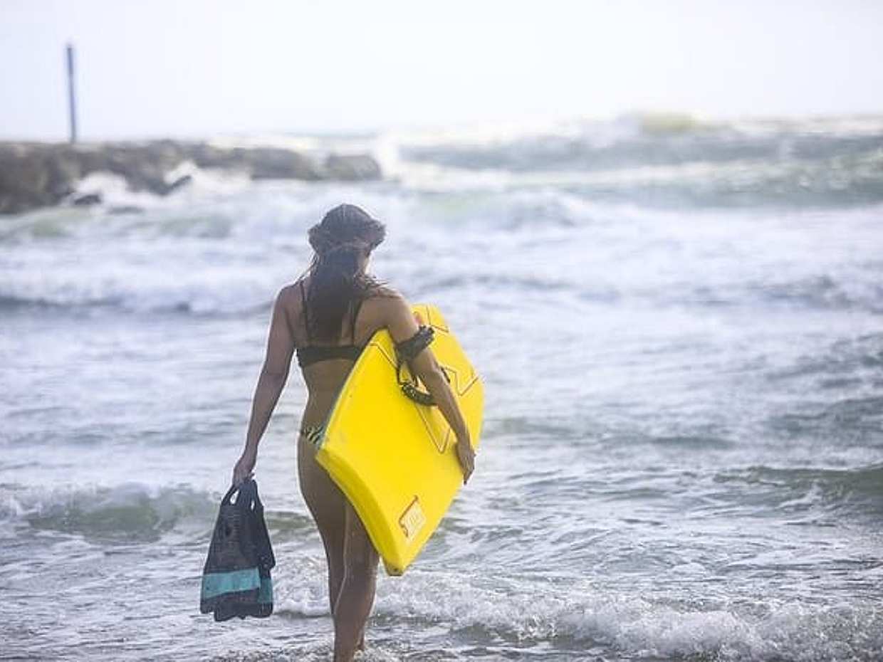 Tel Aviv Beach Boogie Board Rental