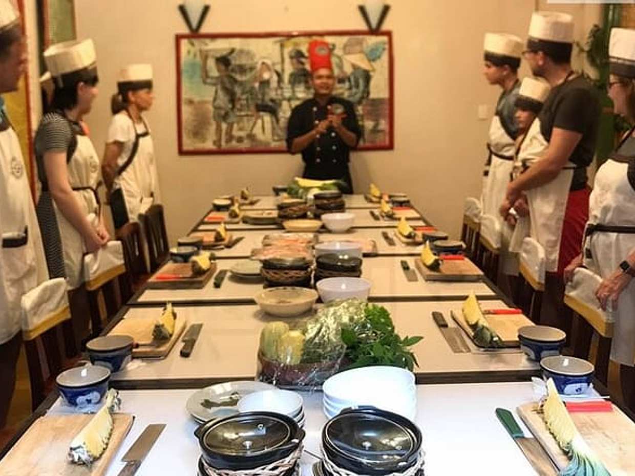 Saigon Cooking Class With Market Visit