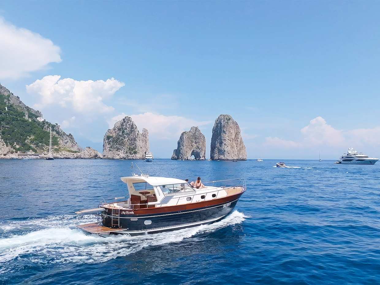 Capri Bootstour ab Sorrent in Italien
