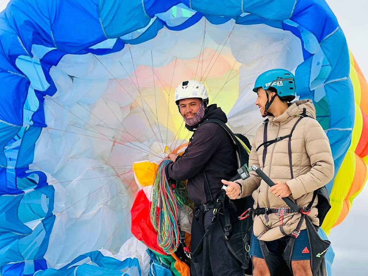 Paragliding z Marrákeše v poušti Agafay s transfery v Maroku, Marrákeši.
, photo 5