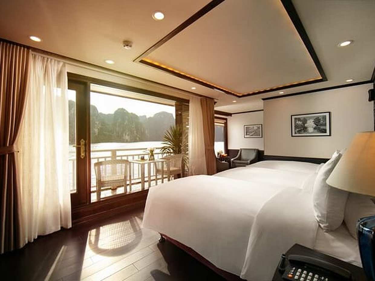 Hanoi: 2-Day Luxury Halong Bay Hermes Cruise with Balcony Suite, photo 3