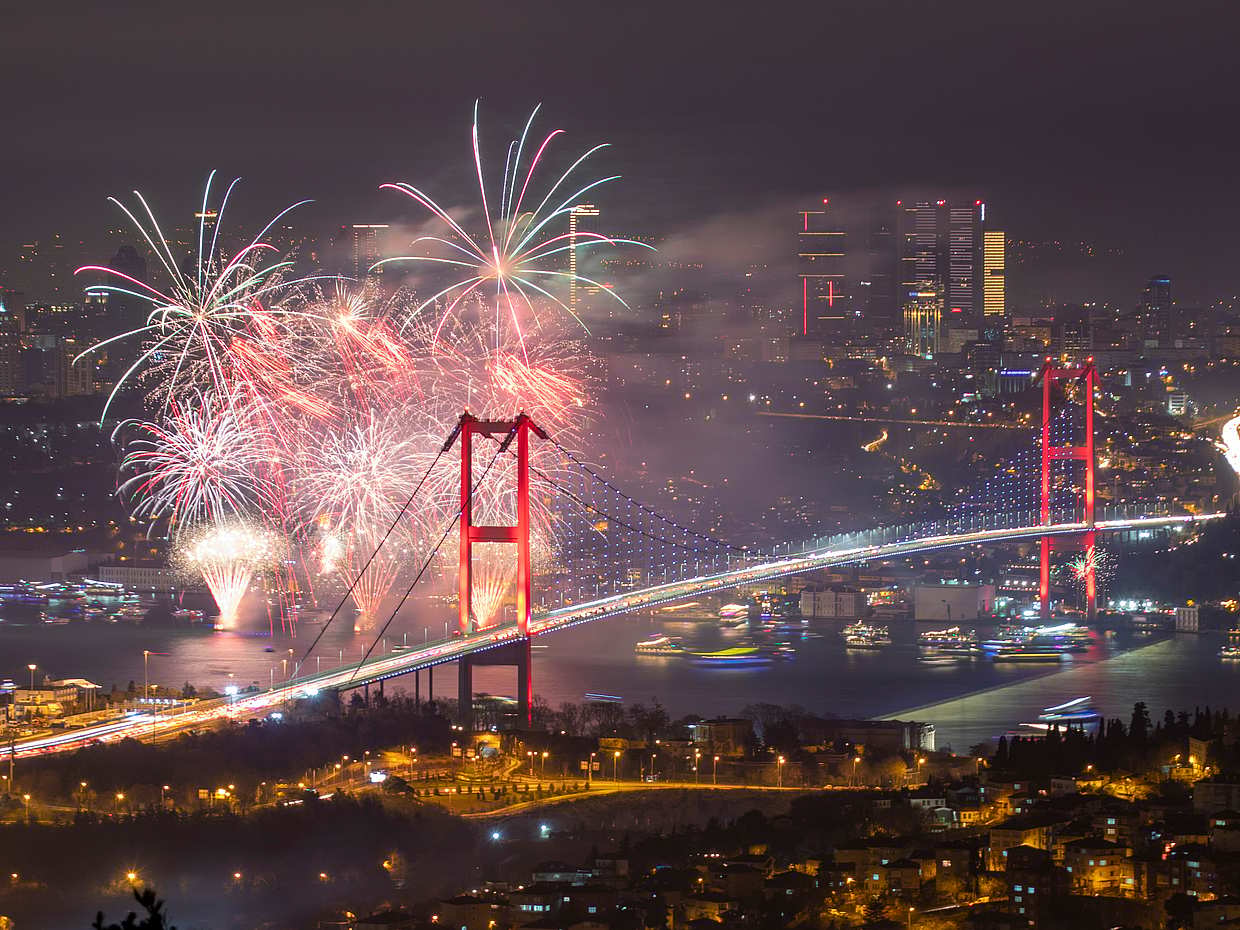 Fête de la croisière du Nouvel An à Istanbul 2023, Türkiye
