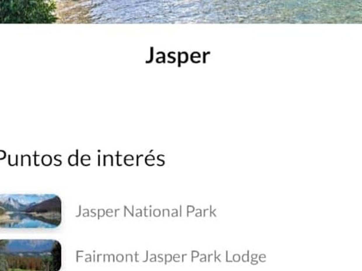 Jasper Self-Guided Routes APP with audio guide, photo 4
