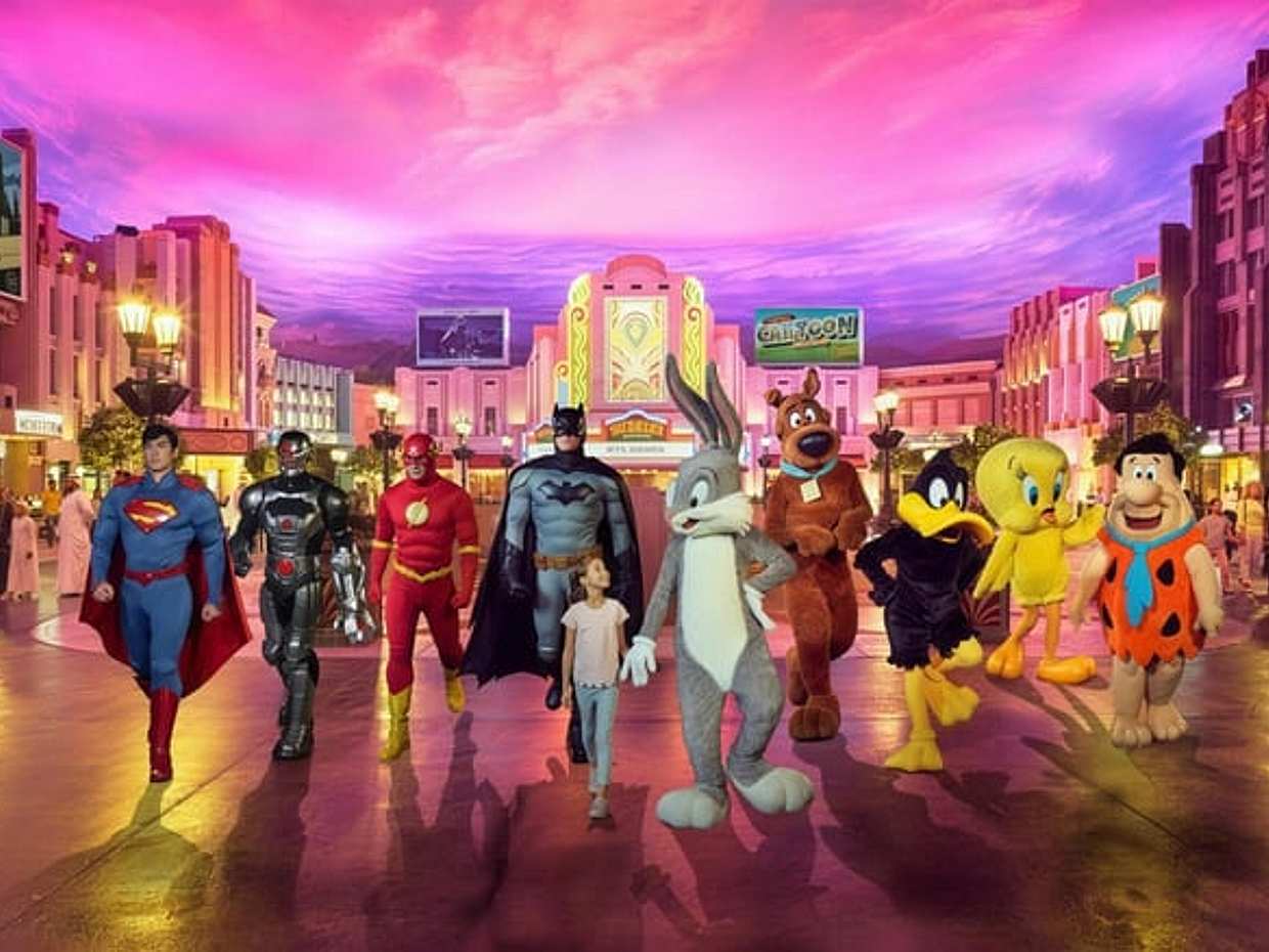 "Entrada a Warner Bros World Abu Dhabi en Emiratos Árabes Unidos, Área", photo 5