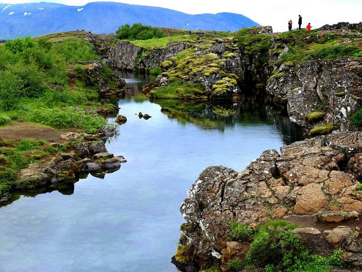 Borgarfjordur, Hraunfossar Waterfall and Glacier Ice Cave Private Super Jeep Tour in Reykjavík, Iceland, photo 2