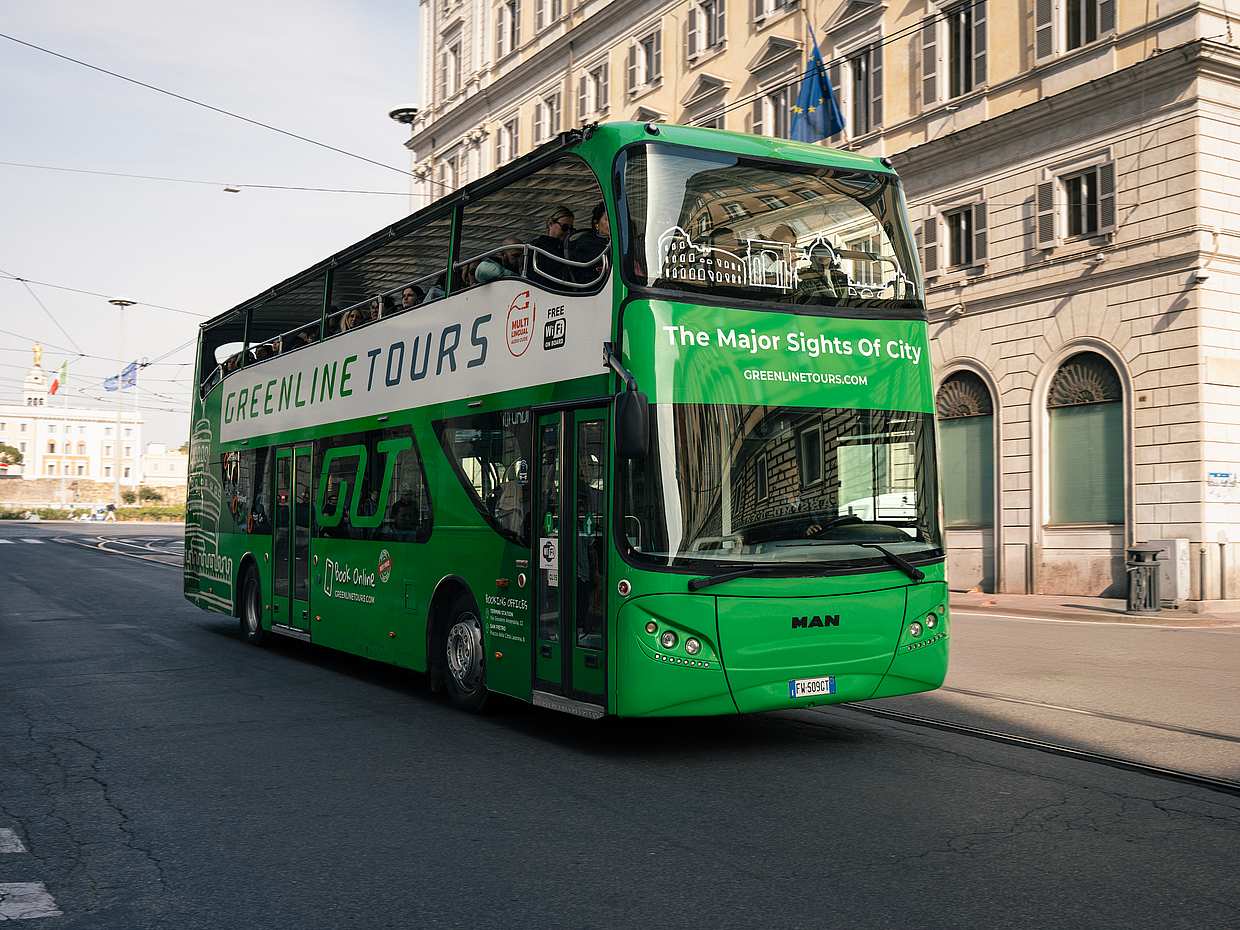 Hop-on Hop-off Panoramic Rome Bus Tour Daily Ticket in Italy, Hop-on Hop-off Bus Rome, photo 5