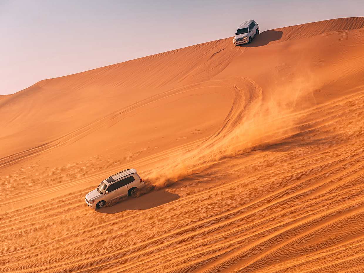 Desert Safari wieczorem w Zjednoczonych Emiratach Arabskich, Desert Safari Dubaj, photo 4
