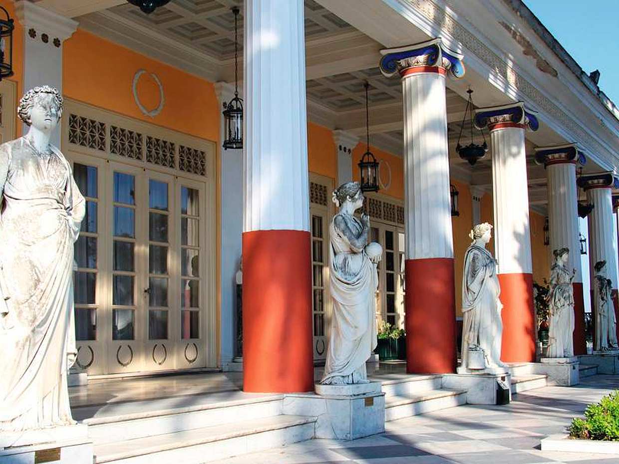 Achillion Palace, Sinarades, Pelekas Private Tour in Greece, Corfu (island), photo 3