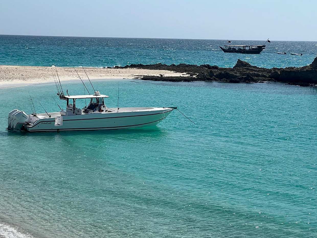 Speedboot-Angelausflug in Doha, 5 Stunden in Katar
