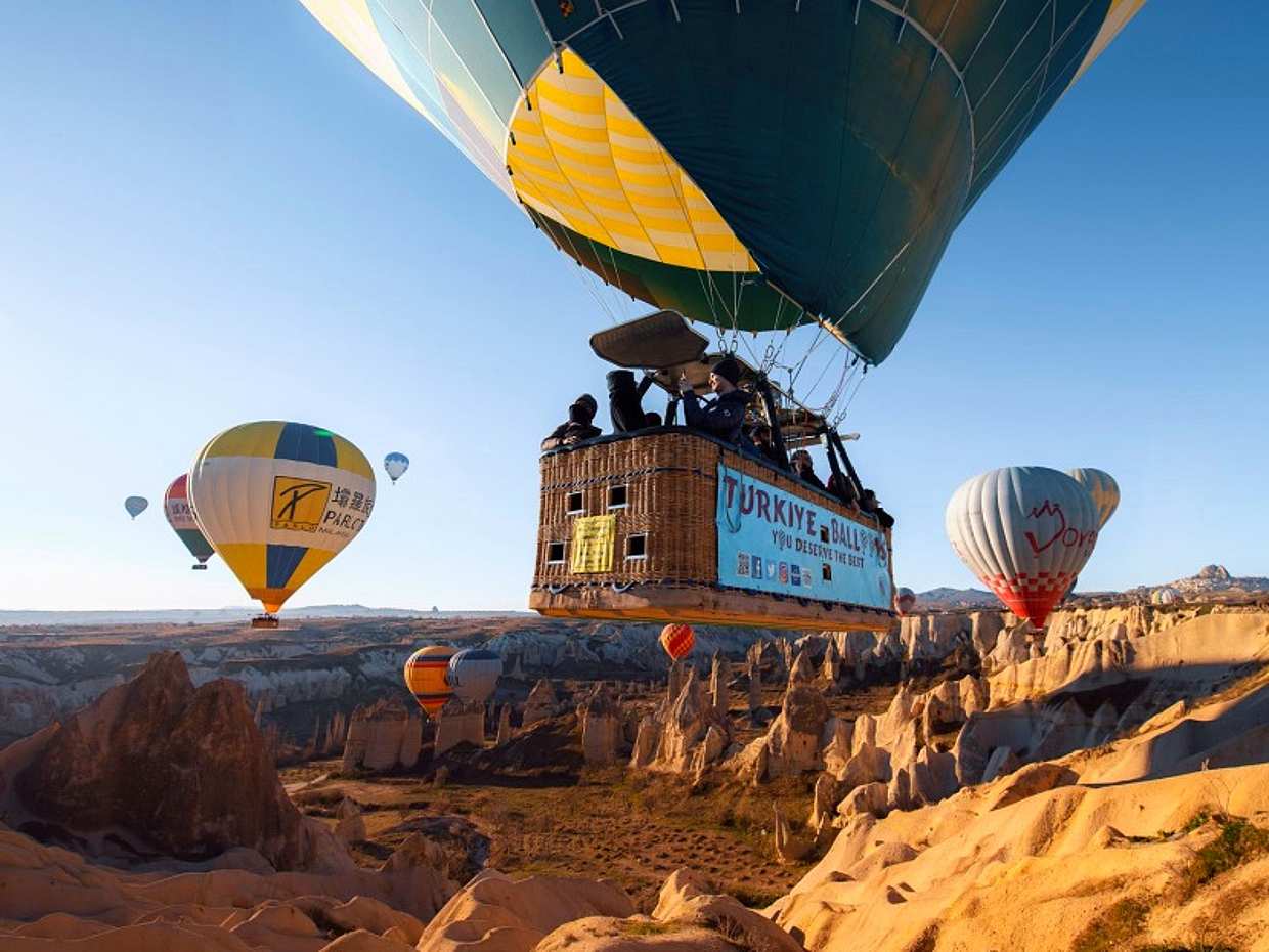The Flight of a Lifetime in Cappadocia. Hot Air Balloon Tour in Cat Valley., Turkey