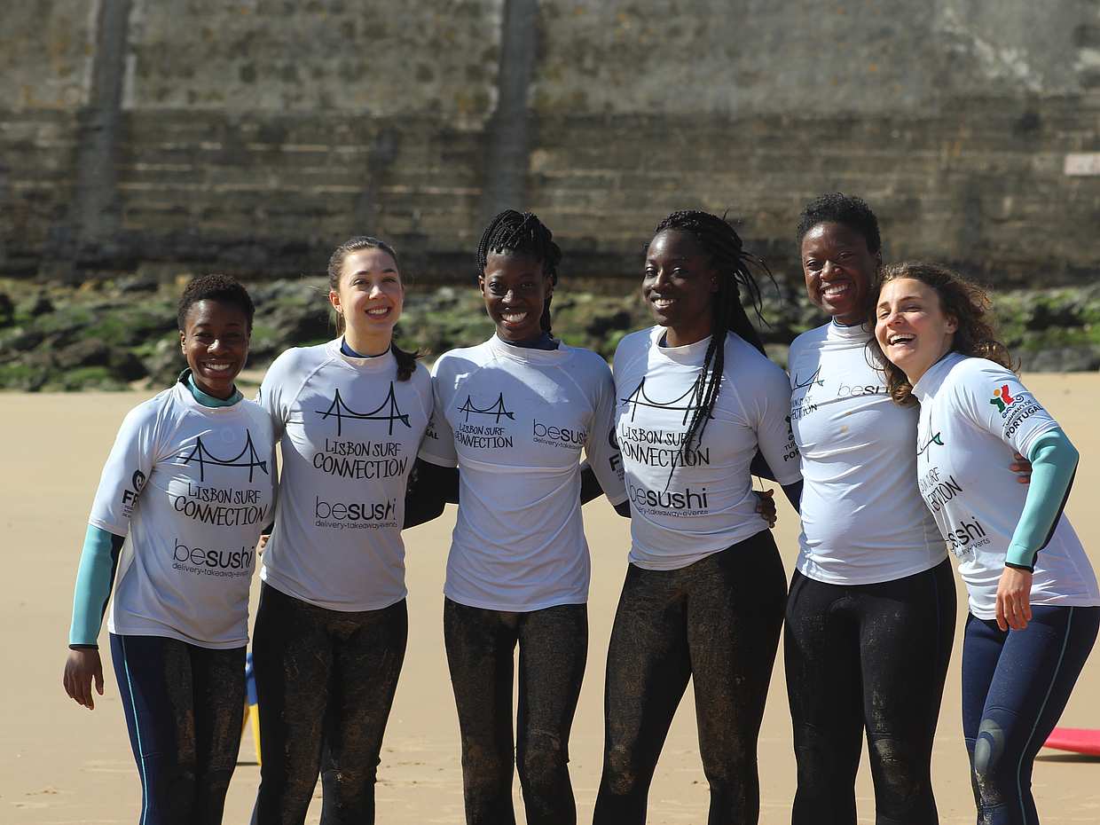 Unglaublicher Gruppen-Surfkurs in Portugal, Lissabon.
, photo 3