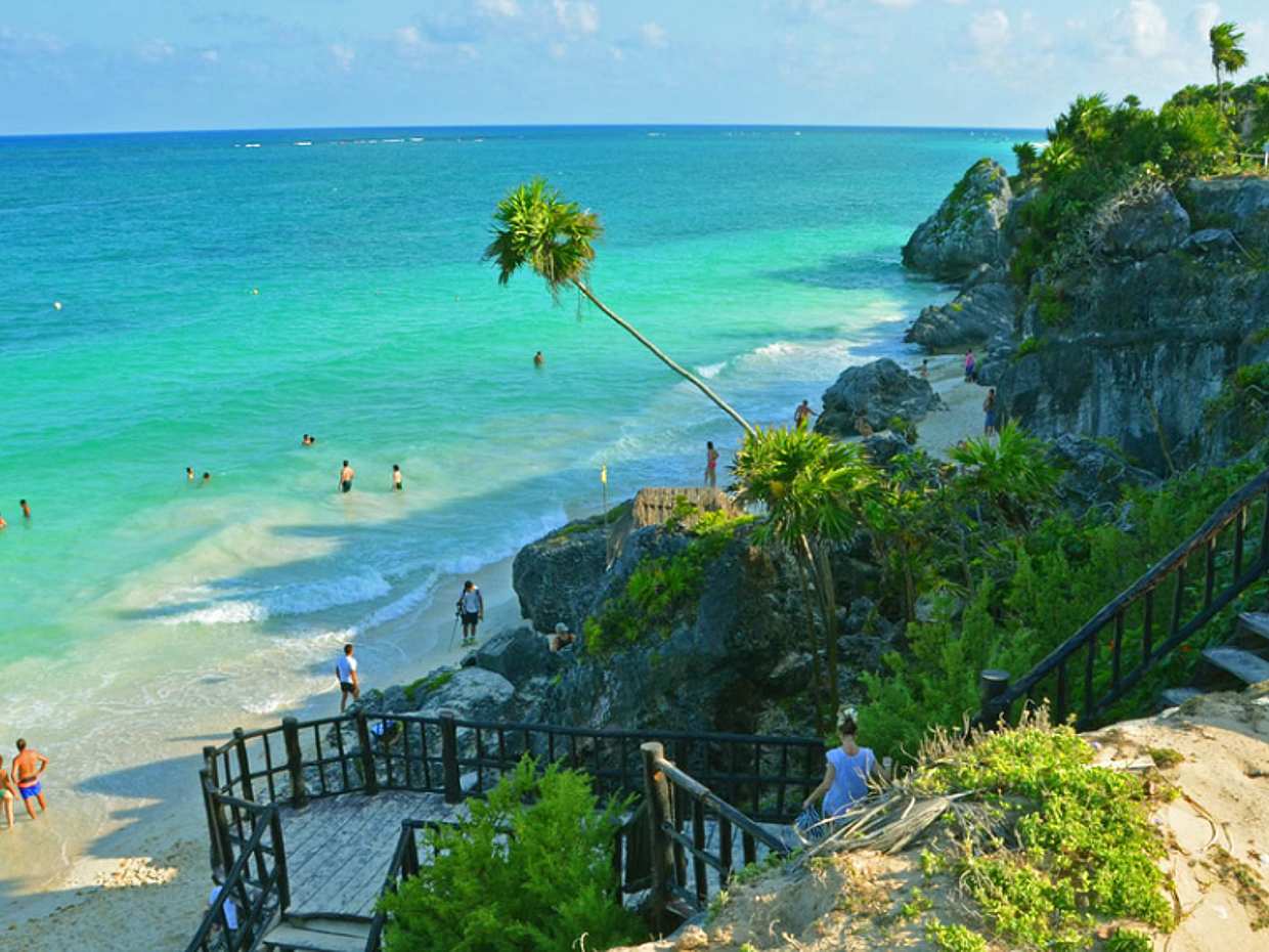 Playa del Carmen Jungle Tour: Tulum, Cenote Snorkeling and Ziplining, photo 4