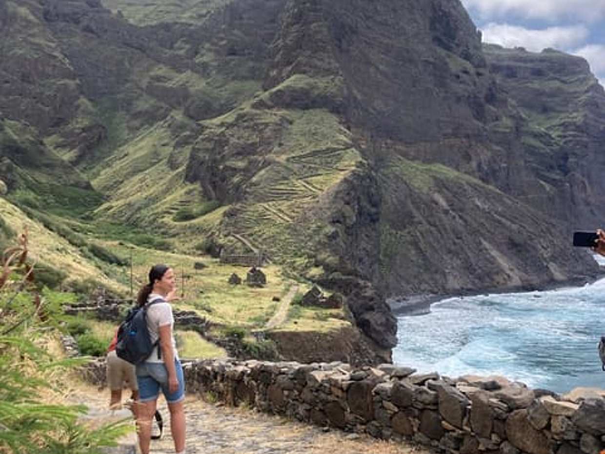 Santo Antão: Trek van Ponta do Sol naar Cruzinha, 16 km of vice versa, Kaapverdië