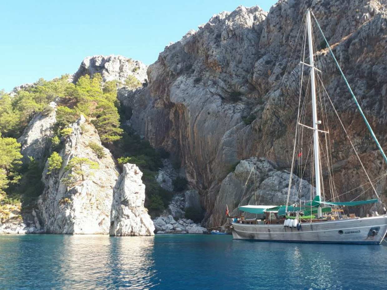 Antalya Yacht Tour v Turecku, starověké město Olympos
, photo 3