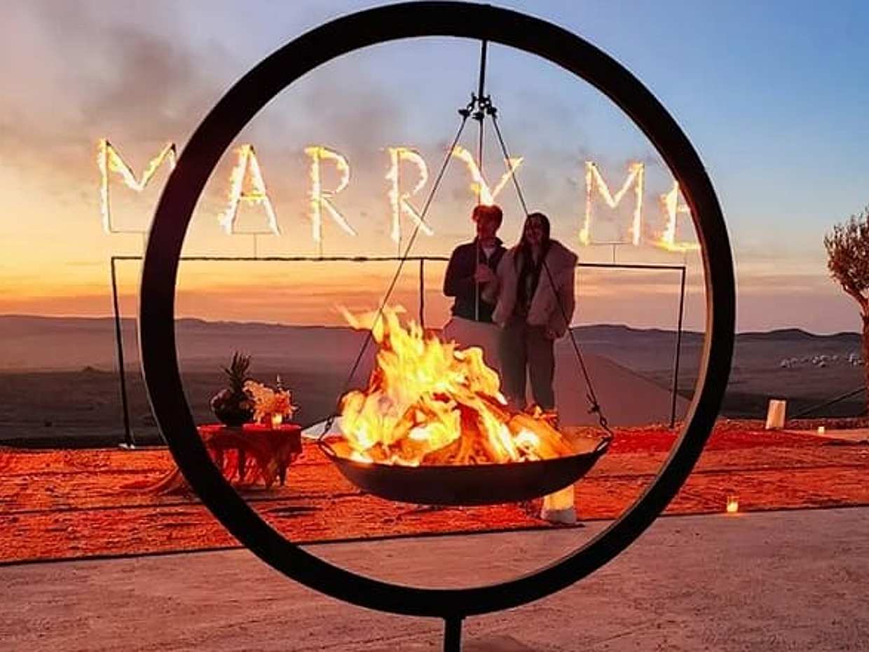 Agafay Desert Sunset, Camel Ride, and Dinner Show