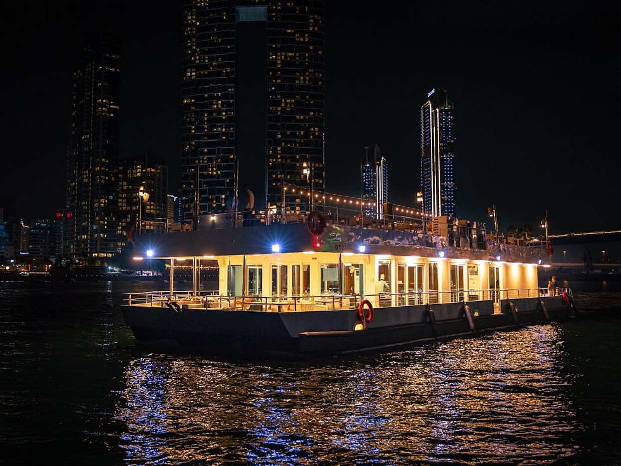 Dubai Marina Sea Lounge Dinner Cruise Tickets in United Arab Emirates