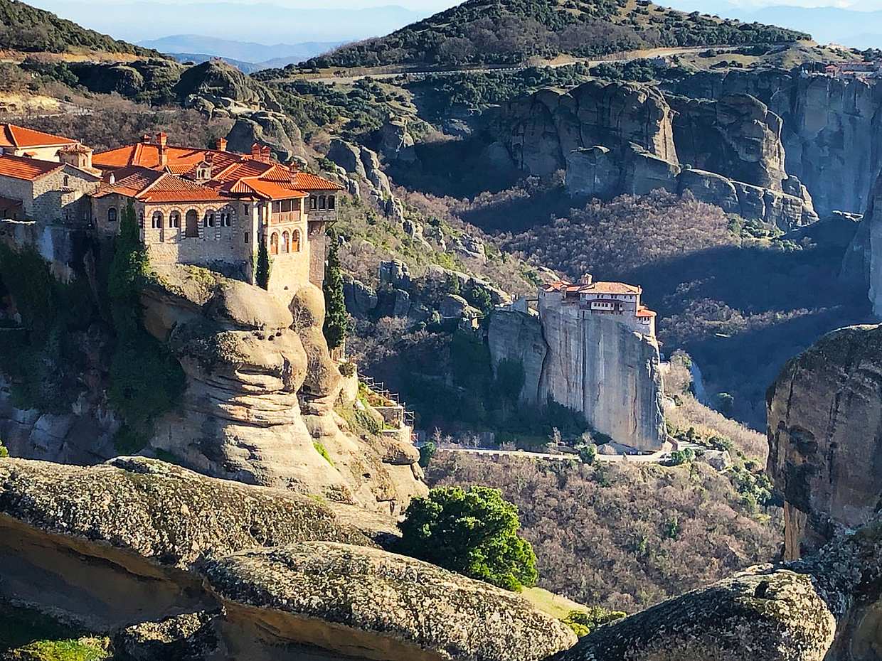 Atina'dan Trenle Meteora Turu