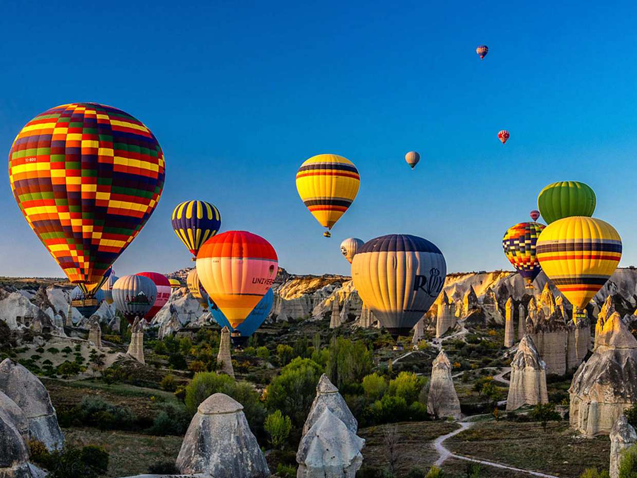 Hot Air Balloon in Cappadocia in Turkey, photo 3