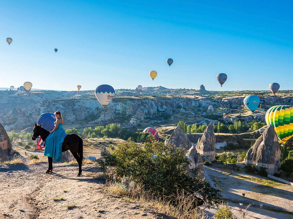 Circuit d'équitation en Cappadoce