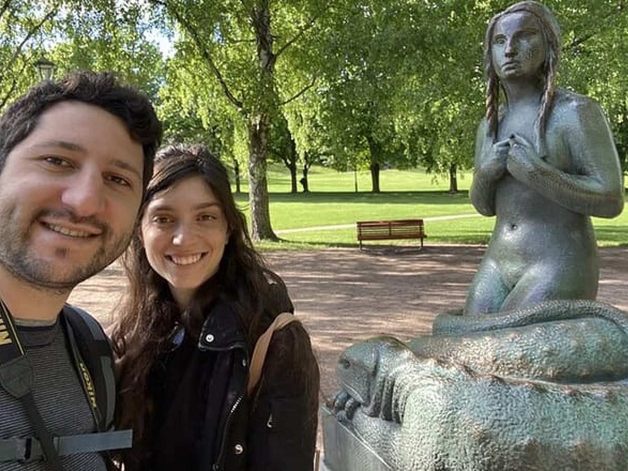 Vigeland Alien Threat in Oslo Ontdekkingsspel en Tour in Noorwegen