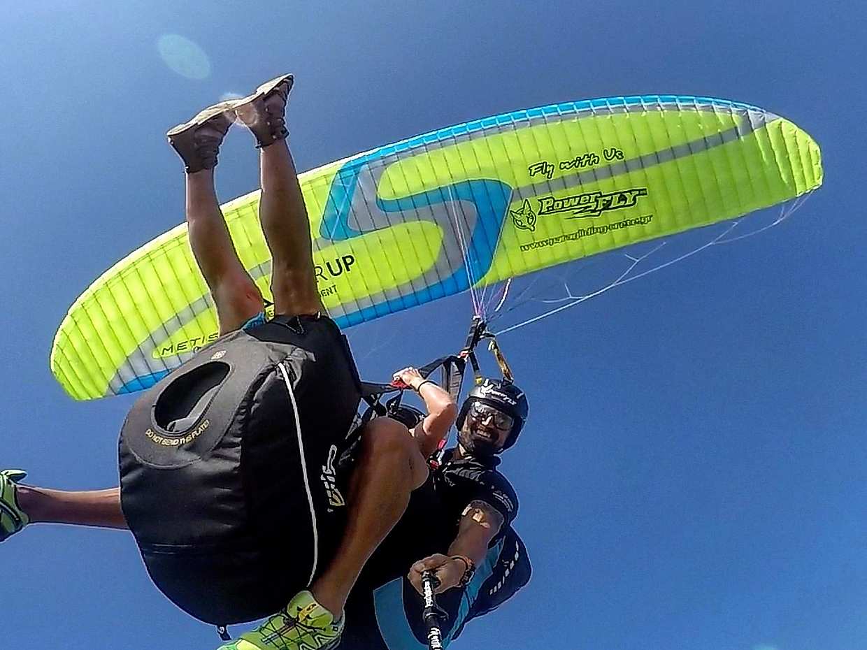 Tandem Paragliding in Crete (Chania) in Greece, photo 3