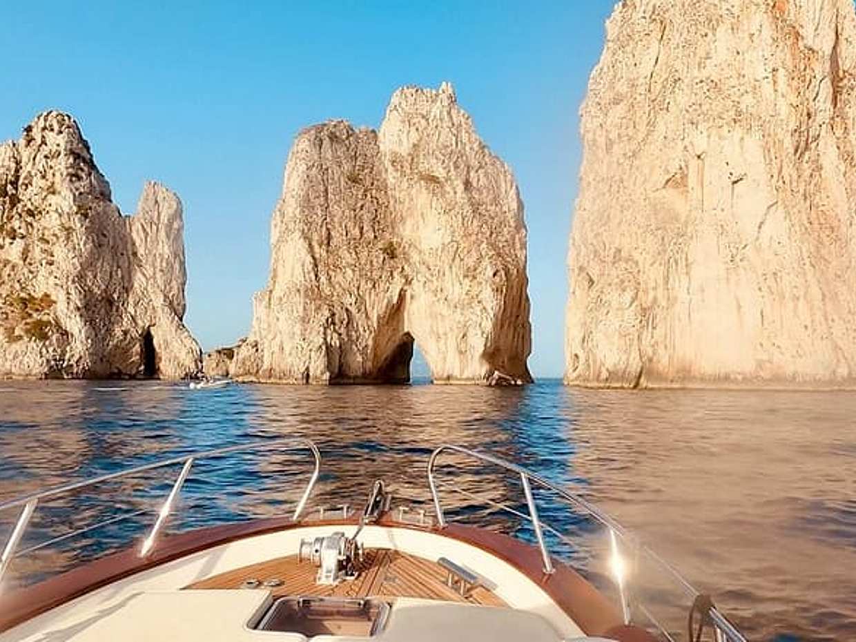 Comfortable Capri by Boat private tour  in Italy