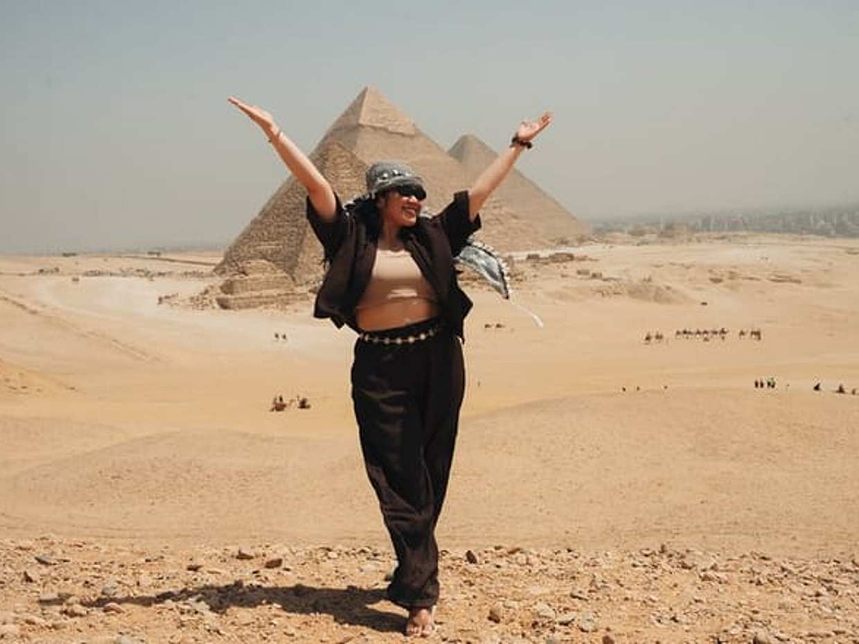 All In One Giza Pyramids Sphinx Camel Ride and Lunch