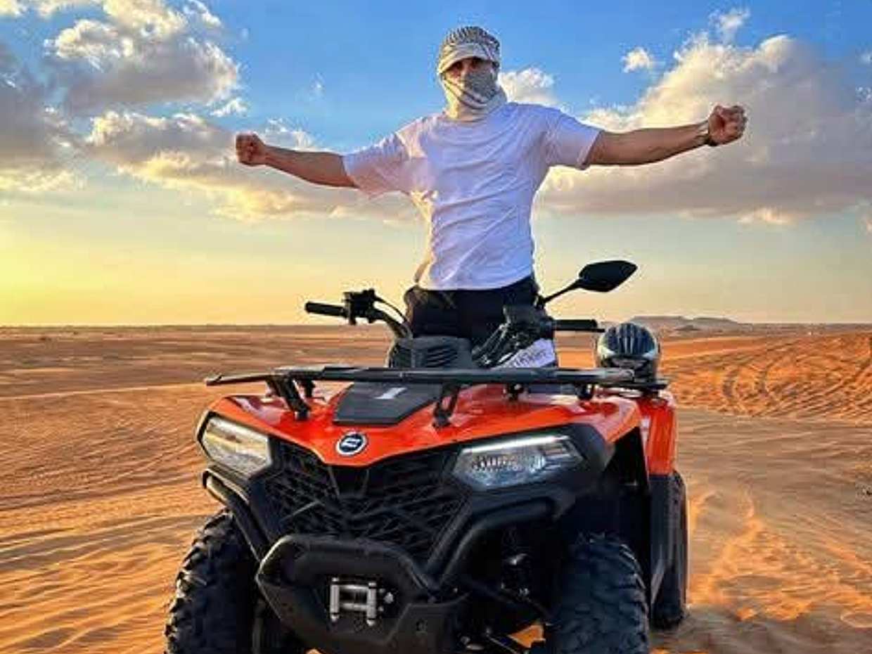 Quad Bike, Kamelritt und Sandboarding-Erlebnis in den Vereinigten Arabischen Emiraten, Dubai, photo 5