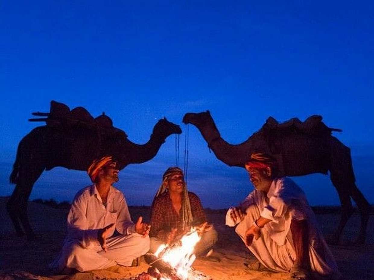 Agafay Desert with Camel Ride and Dinner in Morocco, Marrakesh