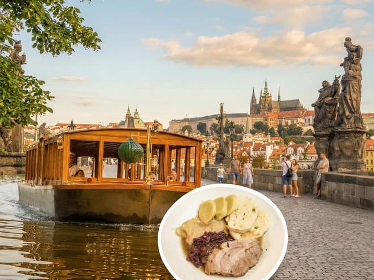 Prag Nehir Teknesi Gezisi ve Öğle Yemeği ile Yürüyüş Turu - Çekya'da 6 saat