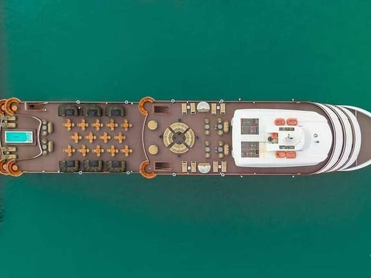 Ambassador Day Cruise in Halong Bay, Outdoor Jacuzzi Pool