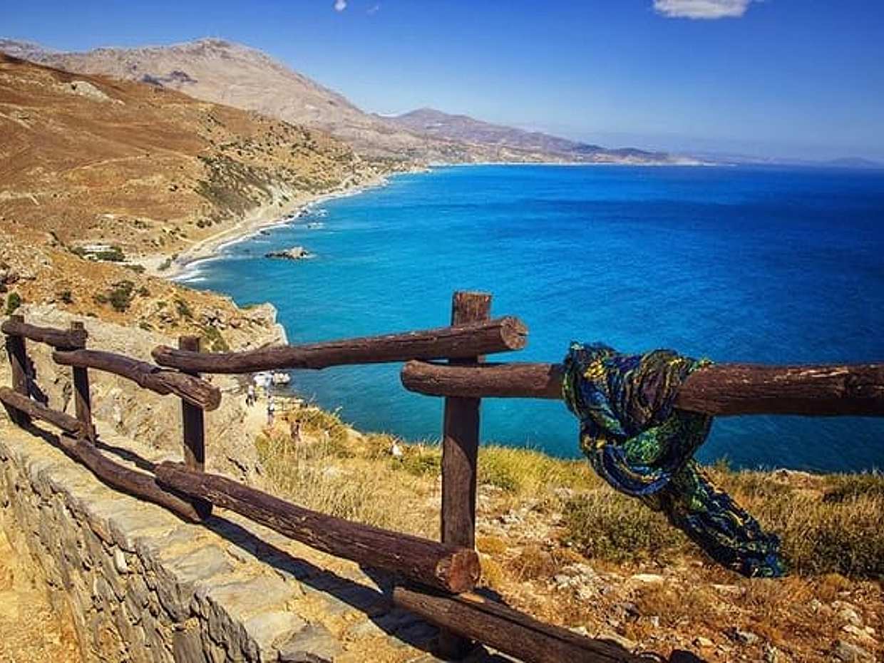 <p>Experiência de Dia em Palm Beach Preveli na Grécia, Rethymno</p>, photo 4