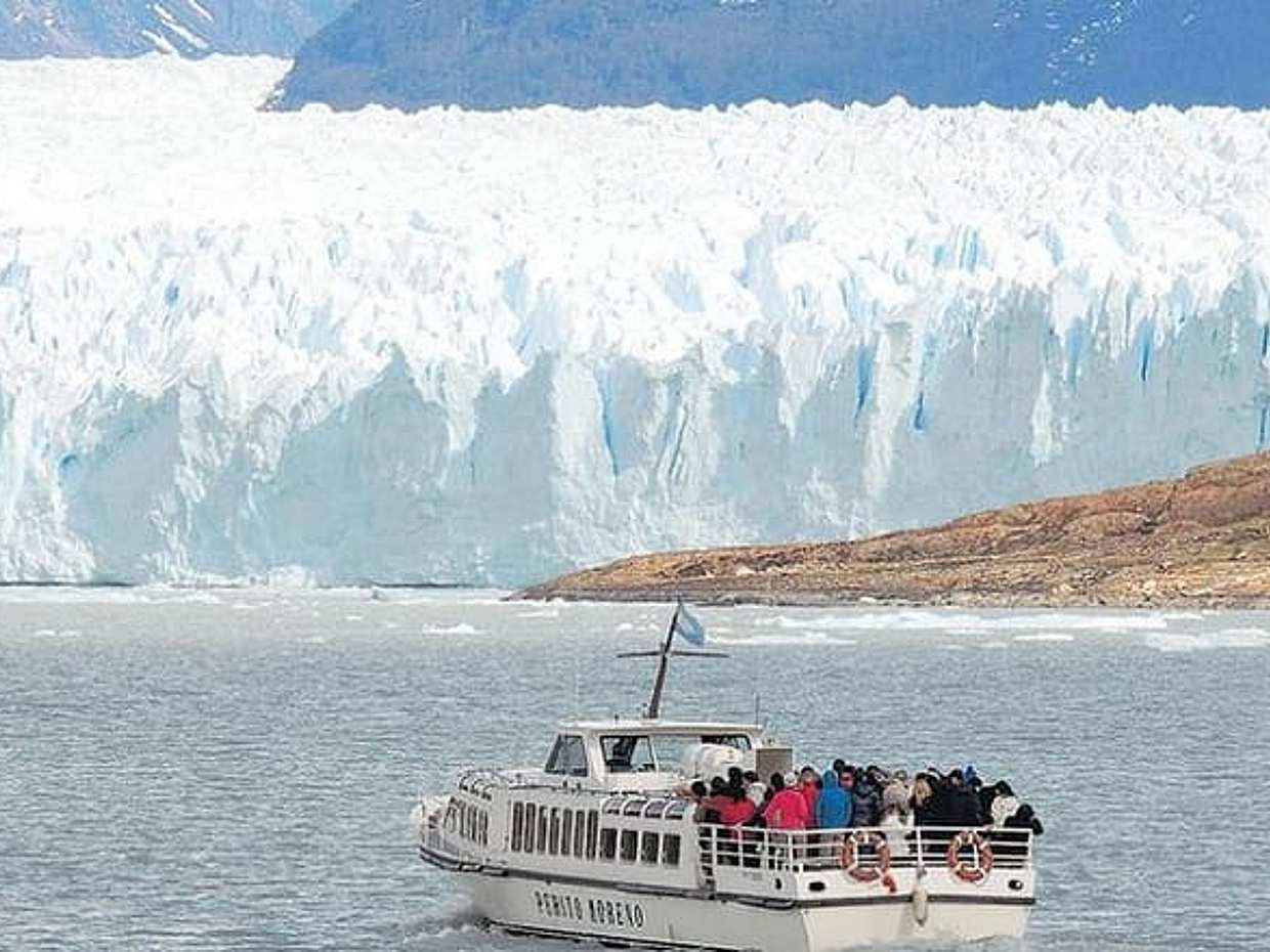 Perito Moreno Gletsjer met navigatie voor de gletsjer - El Calafate, Argentinië