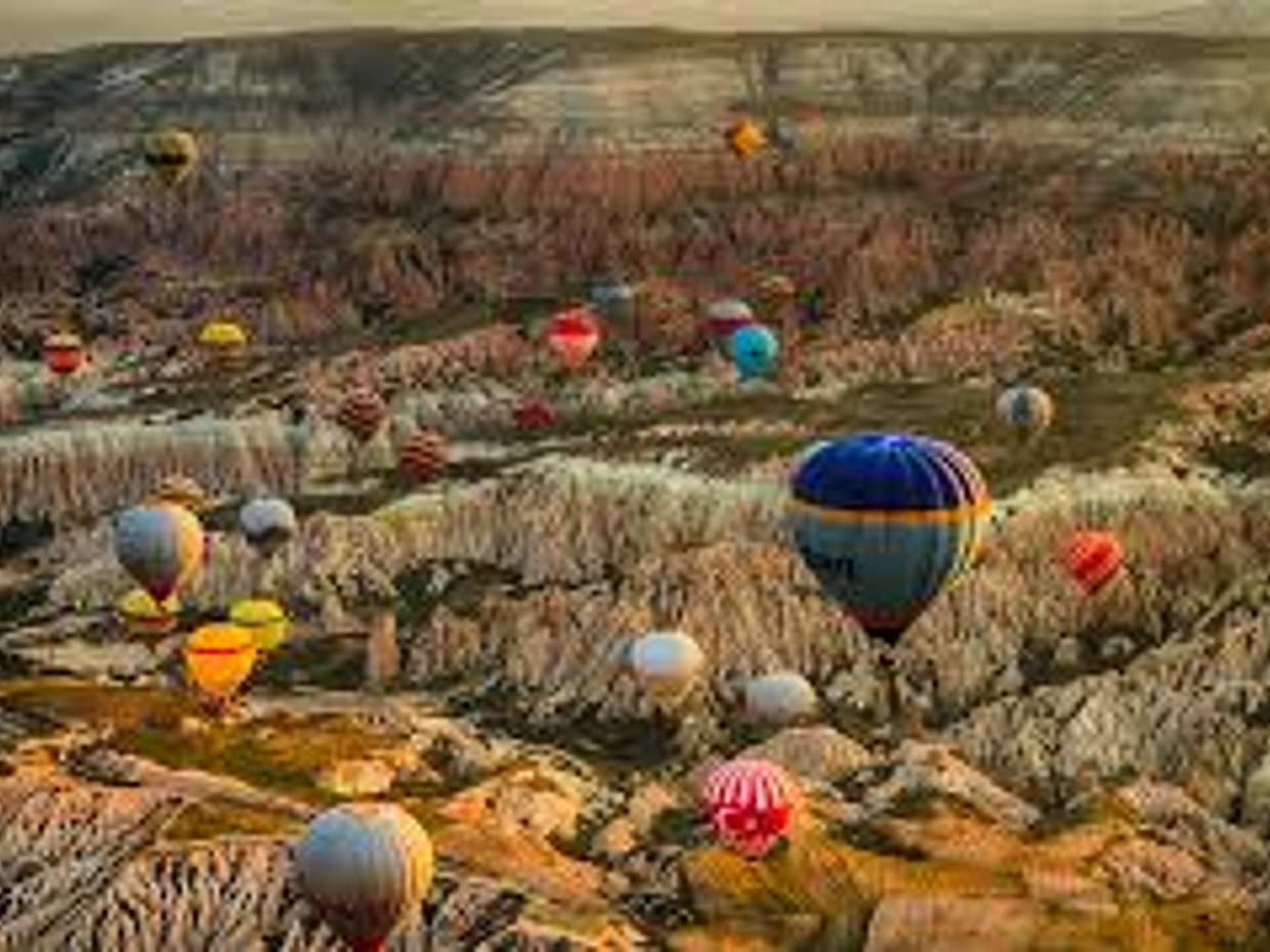 Hot Air Balloon in Cappadocia in Turkey, photo 2