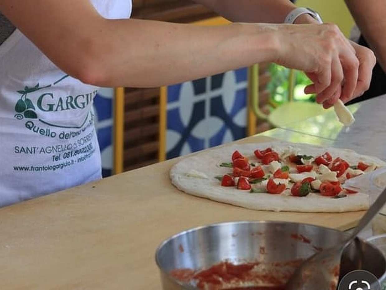 Sorrento tour, pizza school, extra virgin olive oil tasting