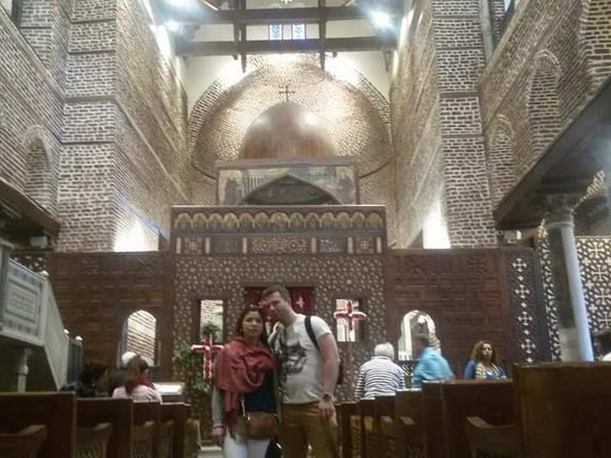 Private Day Tour to Giza Pyramids, Sphinx, Coptic Cairo and Saint Simon Church in Cairo, photo 2