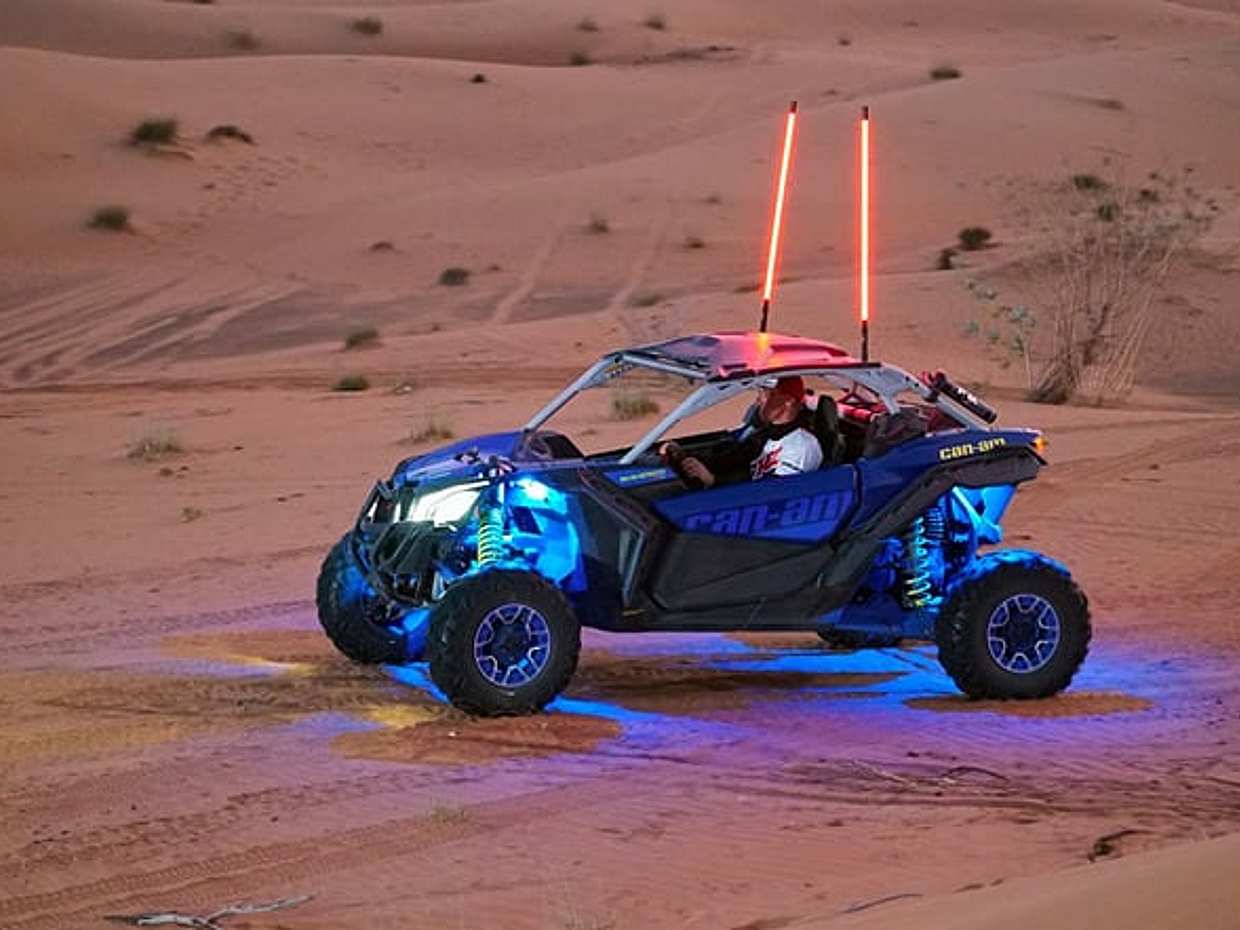 NIGHT RAID : Dubai Desert Buggy w/Camel Ride & Sandboarding, photo 4