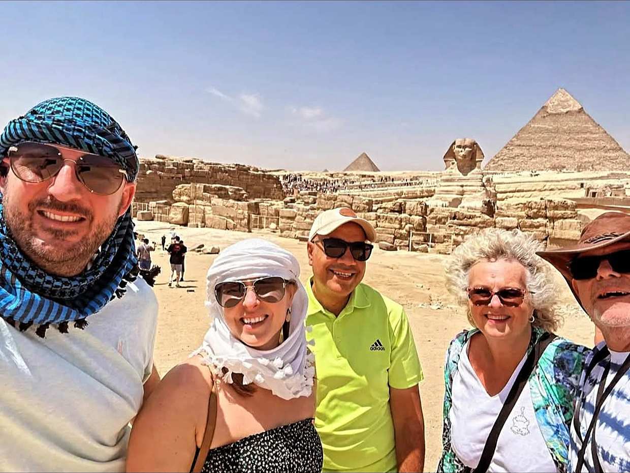 Giza Pyramids & the grand Egyptian Museum, Cairo, photo 3