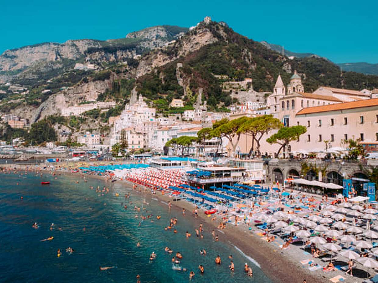 Grand tour to Sorrento, Positano and Amalfi in one day from Naples