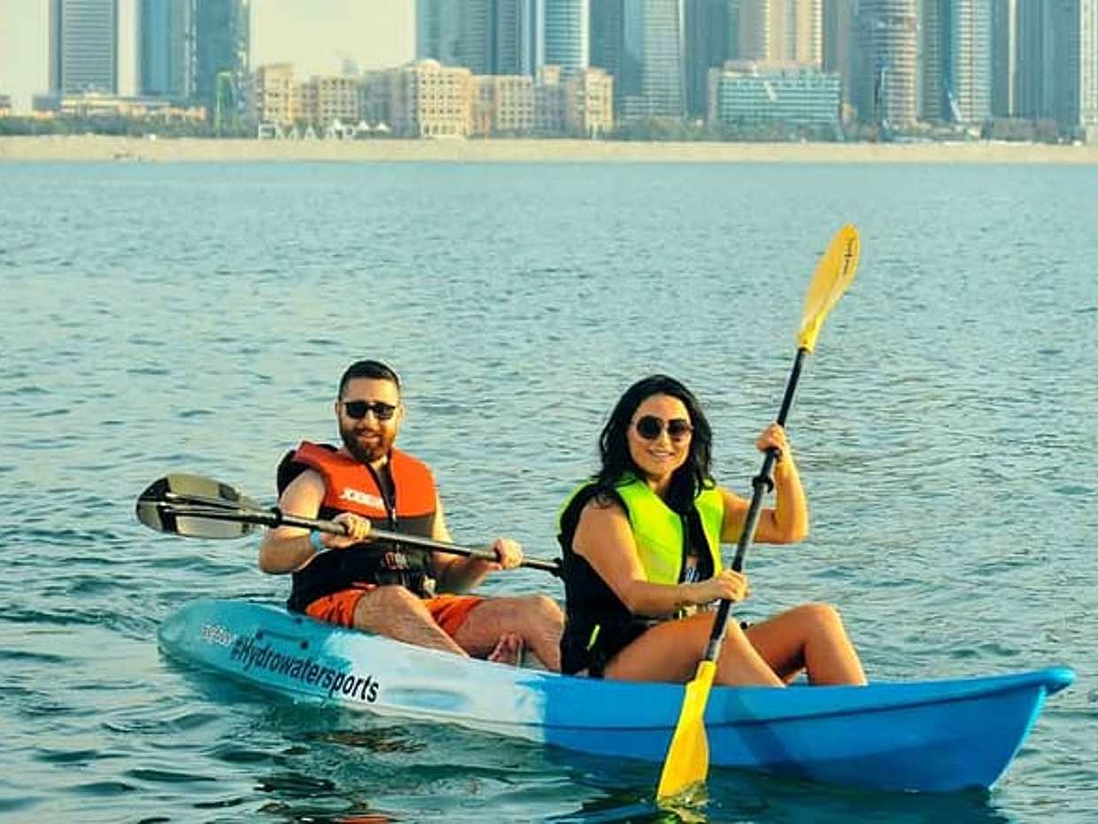 "Jumeirah Sahili Dubai'de Kayaking - Birleşik Arap Emirlikleri'nde 60 Dakika"