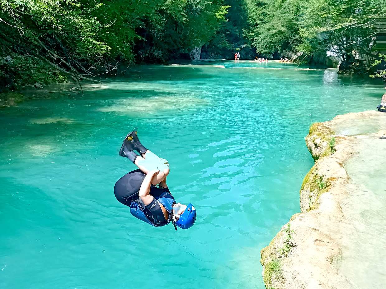 Aventura de Caiaque, Rio Mreznica Superior, Slunj, Croácia, photo 3