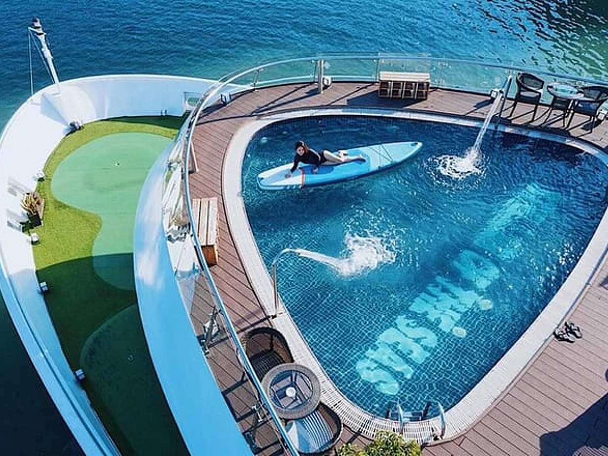 Stellar of The Sea Cruise Halong & Lan Ha Bay 2D1N Luxury Tour in Vietnam, Ha Long