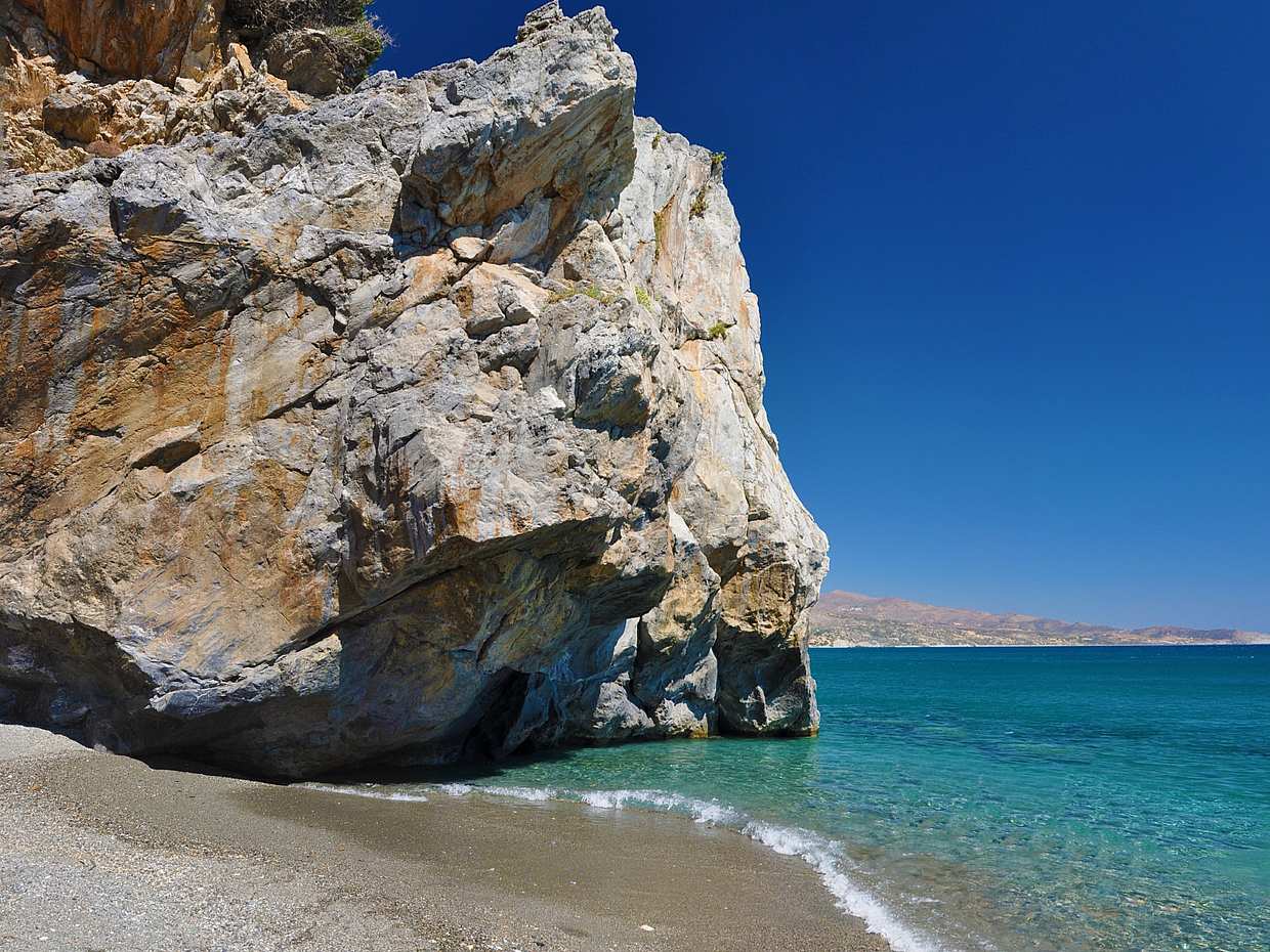 Preveli Palm Beach ab Rethymno in Griechenland
