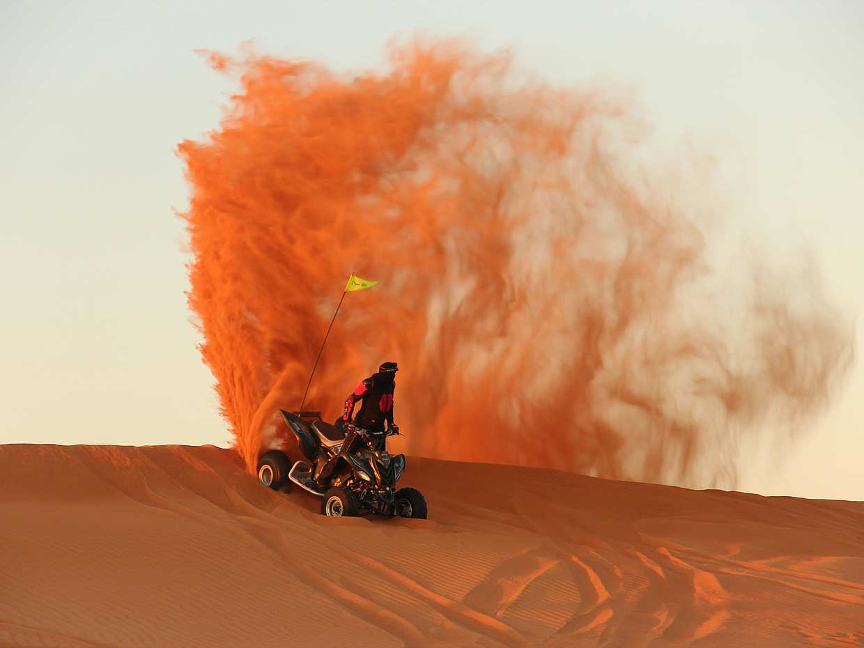 Dubai Evening Desert Safari with BBQ Dinner and Dune Bashing in United Arab Emirates, photo 3
