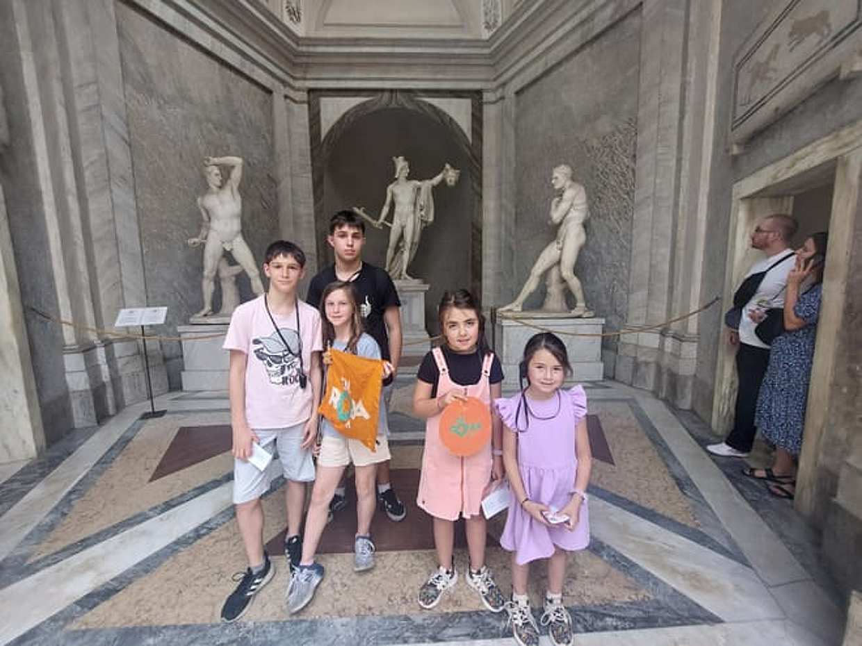 Tour Museos Vaticanos y Capilla Sixtina adaptado a niños: en grupo