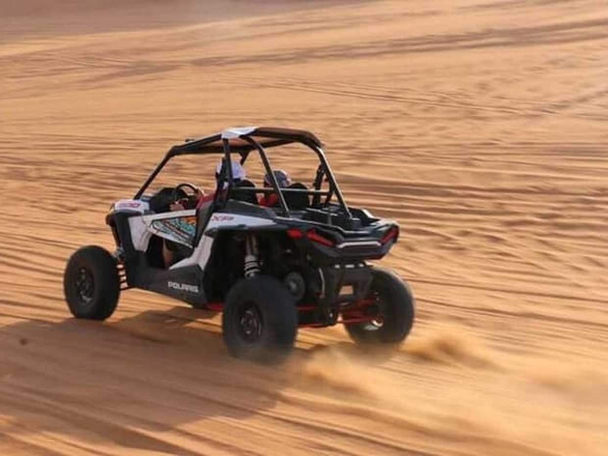 Dubai Desert Safari with Single Seater Buggy, Camel Riding, BBQ., photo 4